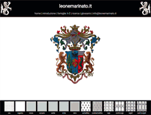 Tablet Screenshot of leonemarinato.it